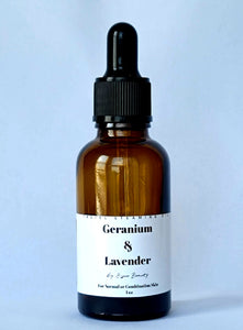 Geranium and Lavender Facial Steaming Oil