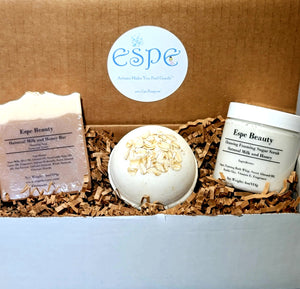 Oatmeal Milk and Honey Trio Gift Box Set
