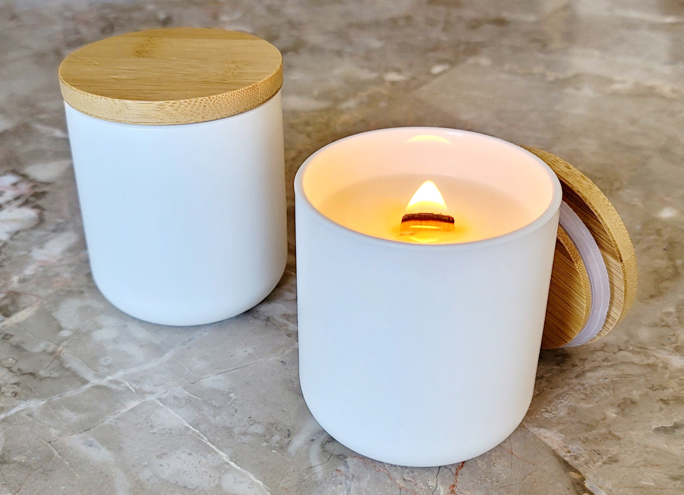 LUXE White Candle