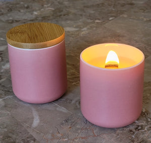 LUXE Pink Candle