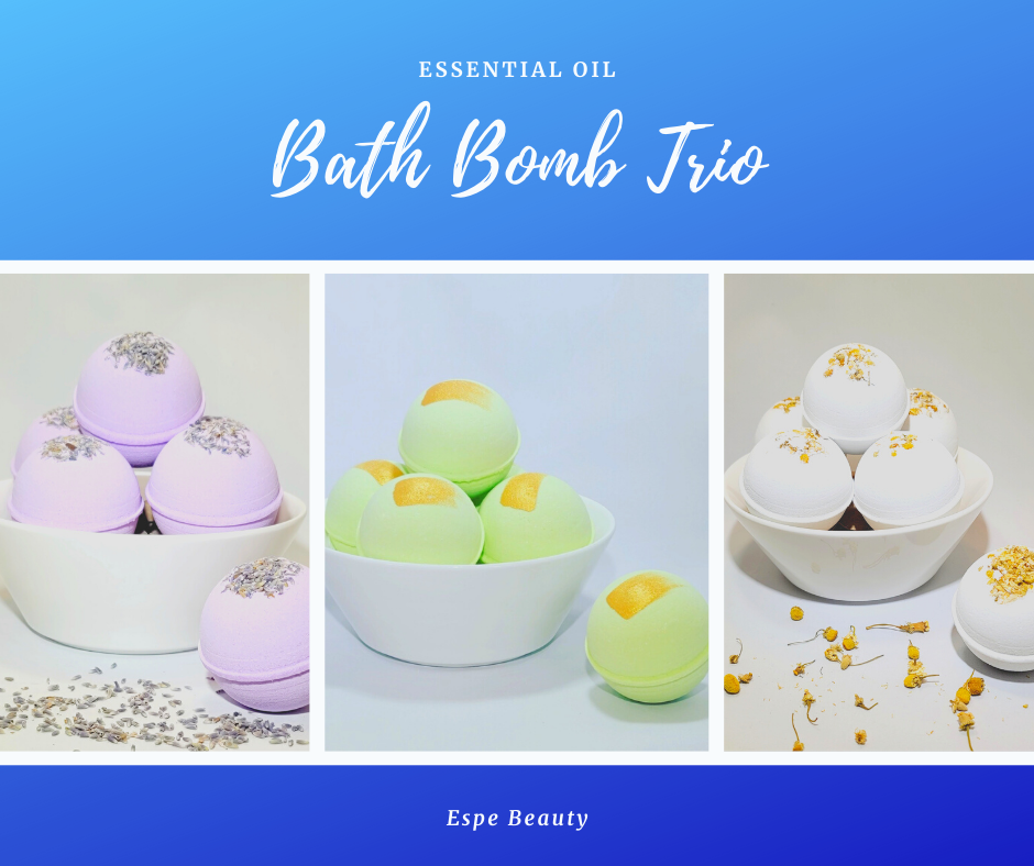Bath Bomb Trio Gift Set